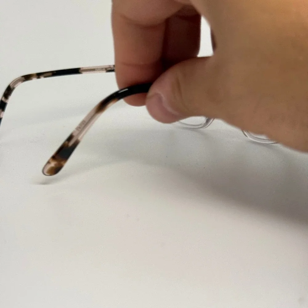 Nifties NI9514 Eyeglasses Purple Clear Tortoise Cat Eye Frame 50-17-140 col 3745